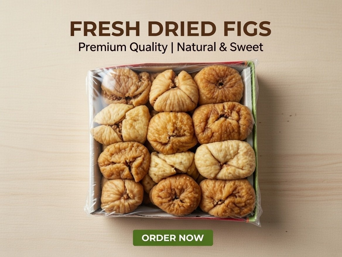 Premium Quality Dried Figs (Tin Fruits) - 500gm